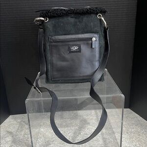 UGG Black Messenger Bag